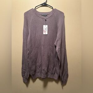 Men’s Waffle Knit Sweater (C278)